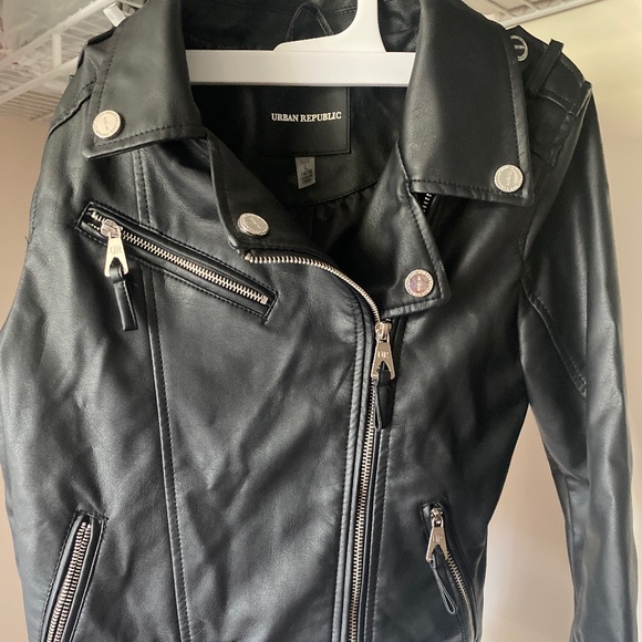 Urban Republic Boys 4-7 Textured Moto Jacket main image 1